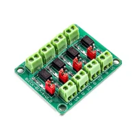ماژول ایزولاتور 4 کانال اپتوکوپلری PC817