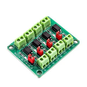 ماژول ایزولاتور 4 کانال اپتوکوپلری PC817