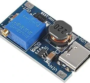 ماژول افزاینده MT3608 با سوکت TYPE-C