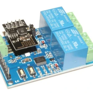 ماژول رله 2 کاناله 5 ولت با قابلیت کنترل WiFi ESP۸۲۶۶