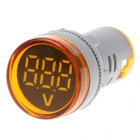ولت متر AC چراغ سیگنالی (زرد) 22mm