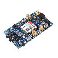 برد SIM808 به همراه آنتن GSM و آنتن اکتیو GPS