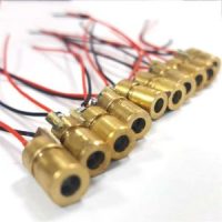 لیزر کوچک برنجی 5mW-3V نقطه ای قرمز (قطر 5 میل)