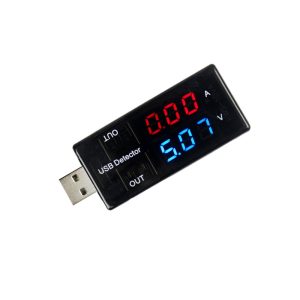 نمایشگر میزان ولتاژ و جریان پورت USB مدل D02