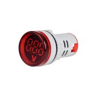 ولت متر AC چراغ سیگنالی (قرمز) 22mm