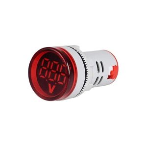ولت متر AC چراغ سیگنالی (قرمز) 22mm