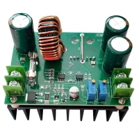 ماژول مبدل DC-DC افزاینده ولتاژ 600W 10A با امکان کنترل جریان خروجی