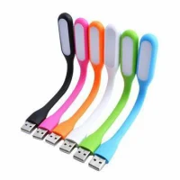 چراغ LED USB خم شو (زرد)