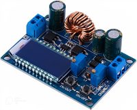 ماژول مبدل DC-DC کاهنده و افزاینده HW-140 دارای نمایشگر با امکان کنترل جریان و ولتاژ خروجی