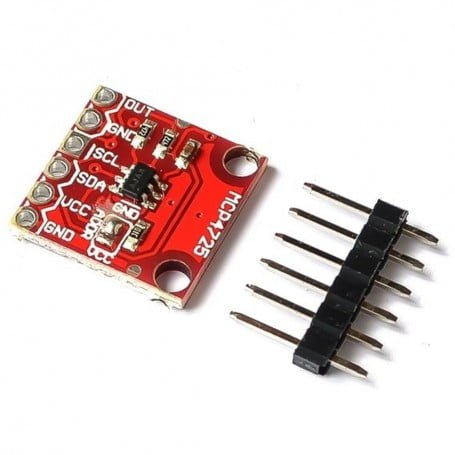 مبدل دیجیتال به آنالوگ 12 بیتی MCP4725