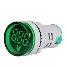 ولت مترAC چراغ سیگنالی (سبز) 22mm