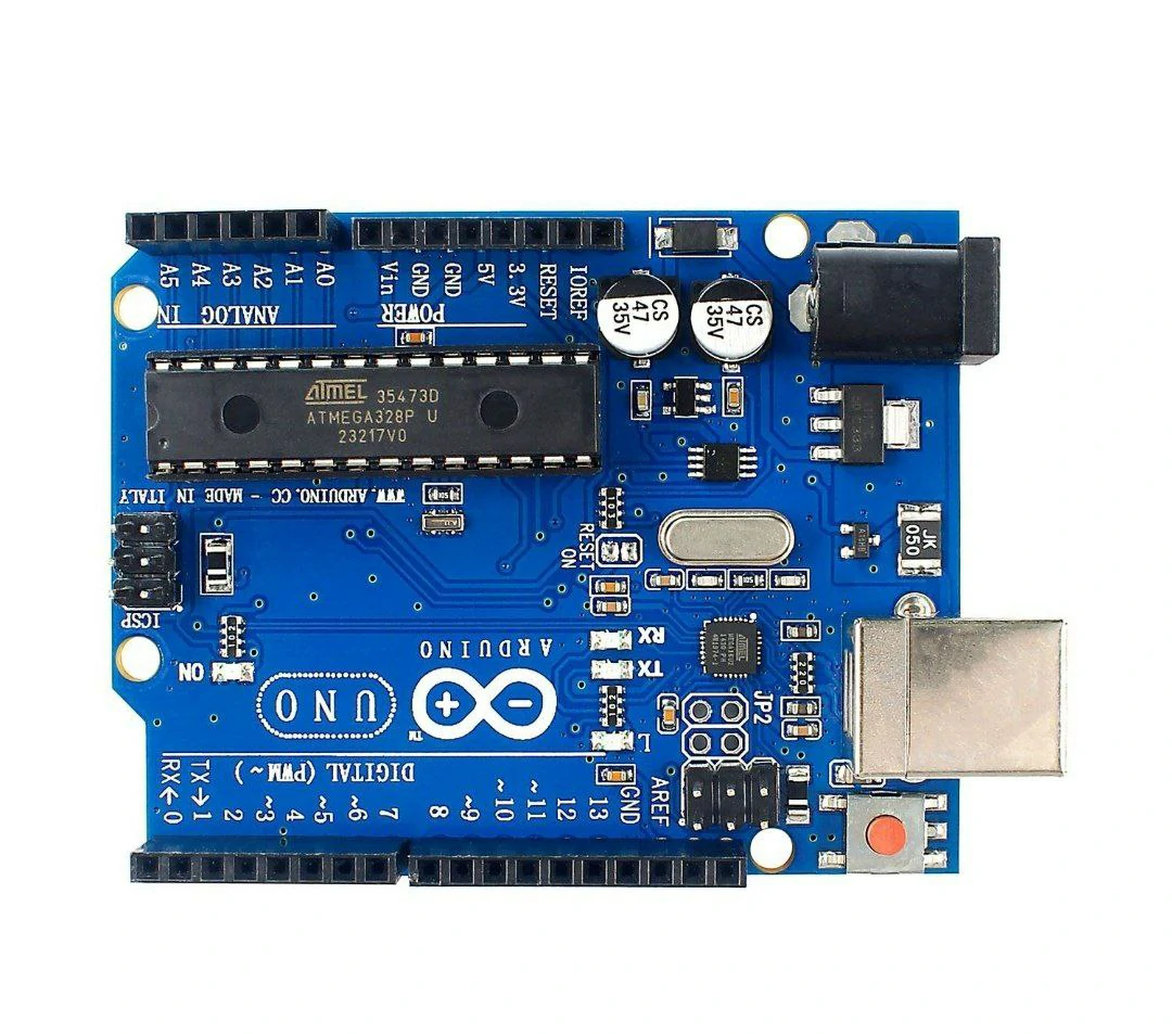 برد آردوینو Uno R3 دارای پردازنده ATmega328P