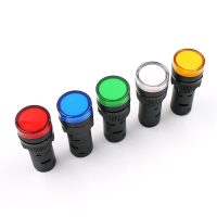 چراغ سیگنال گرد تابلویی DC-12V (آبی)