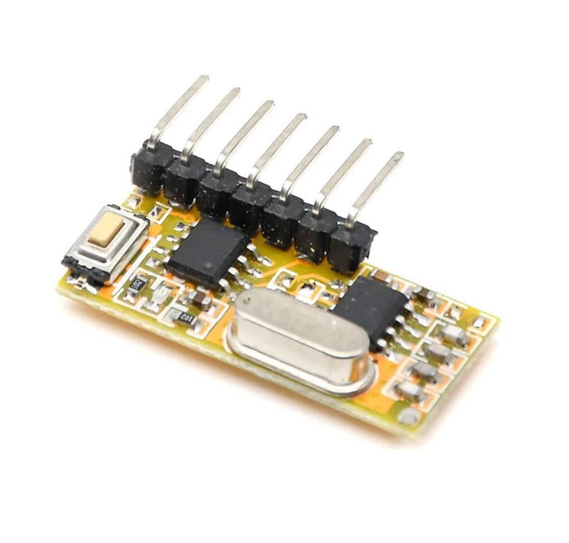 ماژول گیرنده 315MHZ کد لرن وایرلس سوپرهترودین RXC6