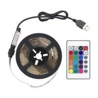 ریسه ال دی RGB به همراه کنترلر و ریموت 2 متری 5 ولت